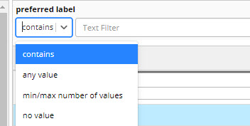 TopBraid EDG Searching for Assets using Filter