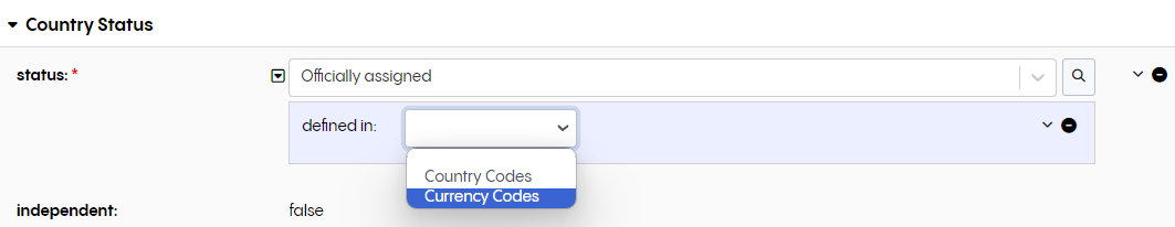 Setting the target asset collection of individual statements